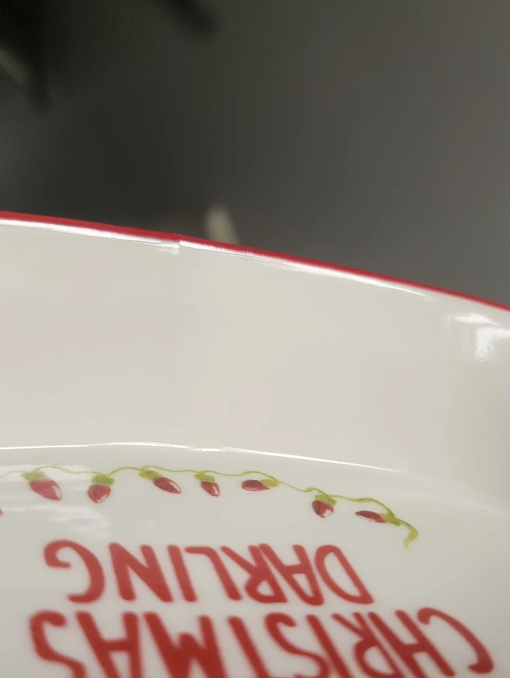 NWT CREATIVE CO-OP 3 HOLIDAY OVAL RAMEKINS
